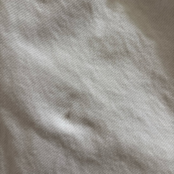 Frame Womens White High Rise Ripped Cropped Flared Leg Le Jane Jeans Sz 30 - Picture 2 of 8